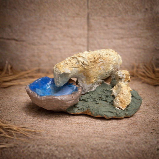 La Brebis et son agneau